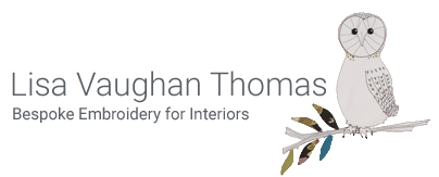 Lisa Vaughan Thomas - Bespoke Embroidery for Interiors